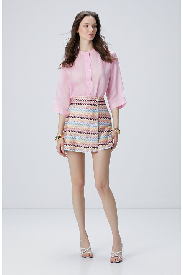 Pembe Rami Gömlek - 3