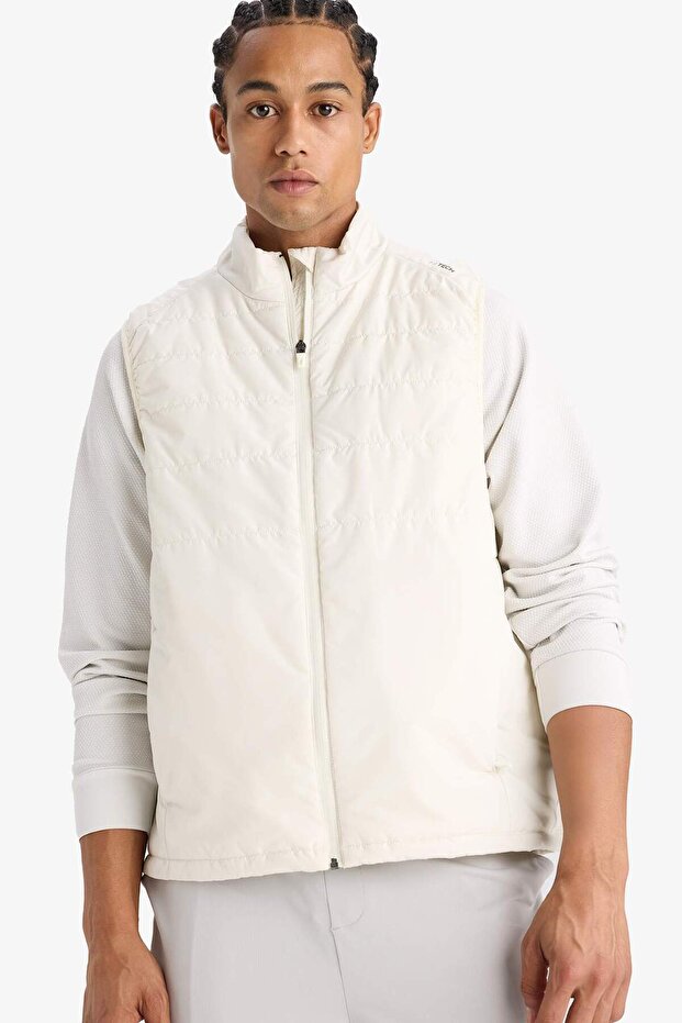 DeFactoFit Regular Fit Dokuma Yelek D6177AX25SP - 1