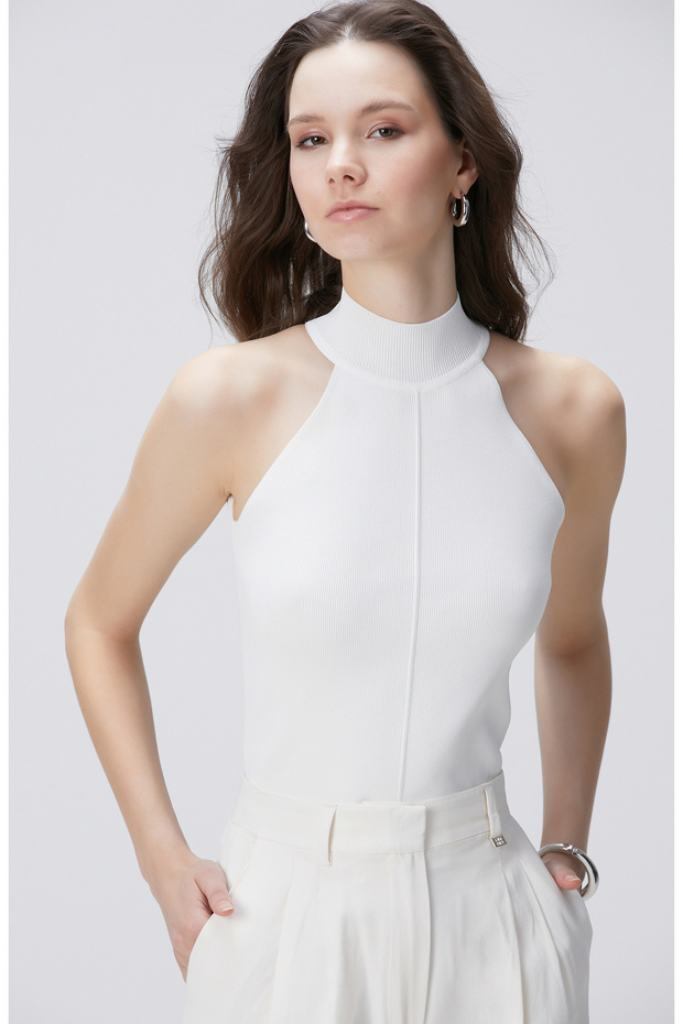 Kırık Beyaz Kazak - 4