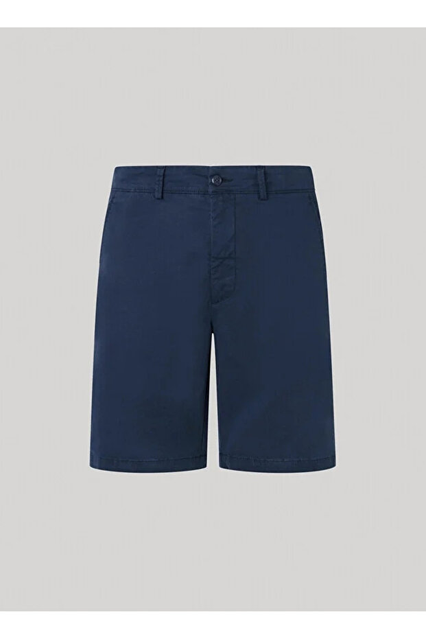 Regular Fit Lacivert Erkek Şort PM801092 594 REGULAR CHINO SHORT - 5