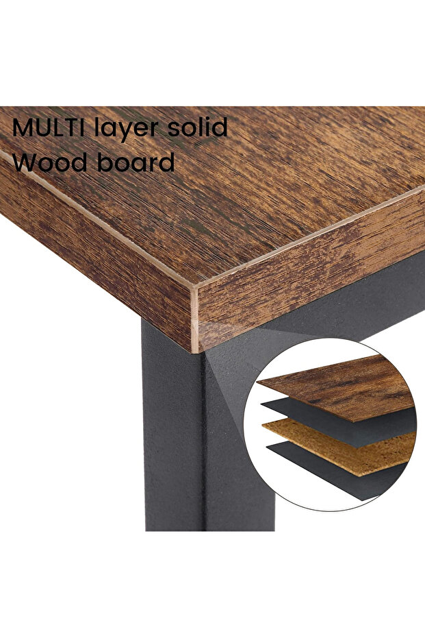 3Pcs C-Shaped Coffee Service Table Set Side Nesting Table Table Small Coffee Table Couch Table - 6