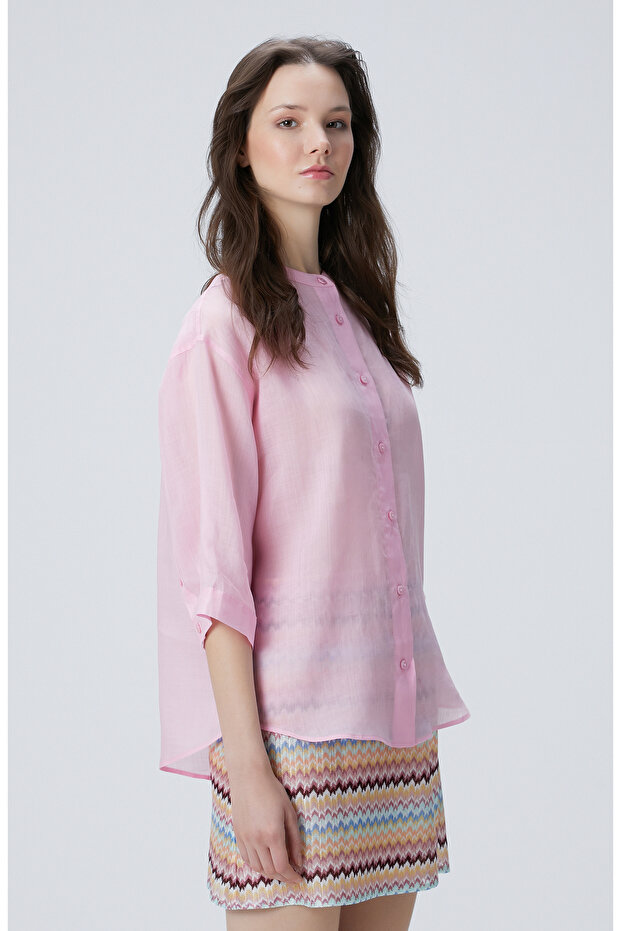 Pembe Rami Gömlek - 6