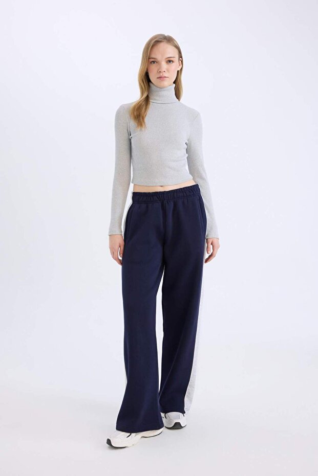 Kalın Eşofman Altı Beli Lastikli Basıc E4900AX24CW - 4