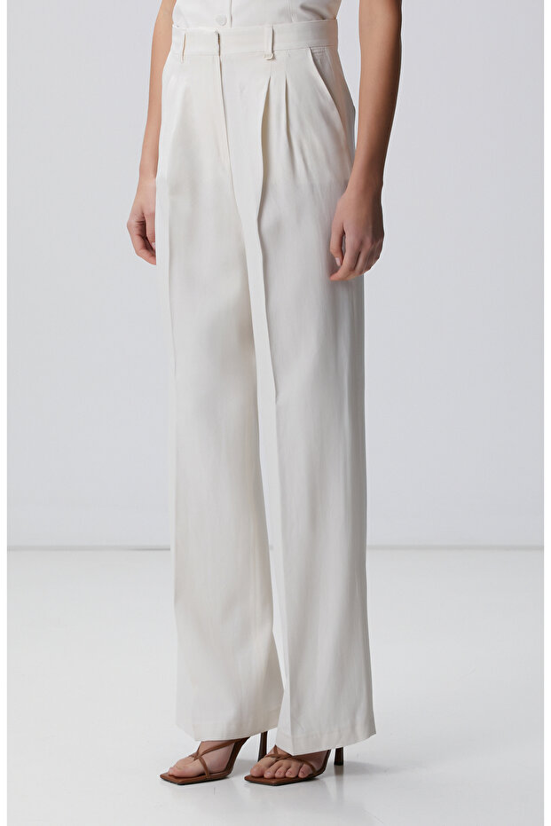 Kırık Beyaz Pantolon - 3