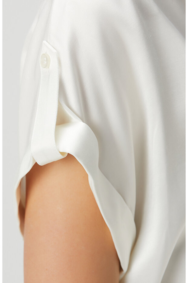 Kırık Beyaz Bluz - 6