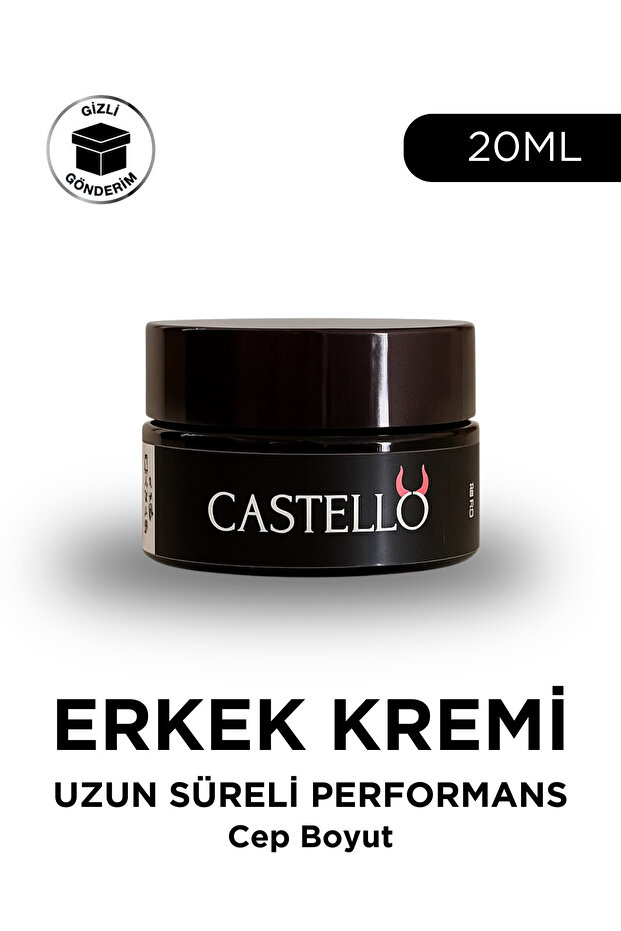 Castello Erkek Kremi Uzun Süren Deneyim-For Men Premium Cream 20ML