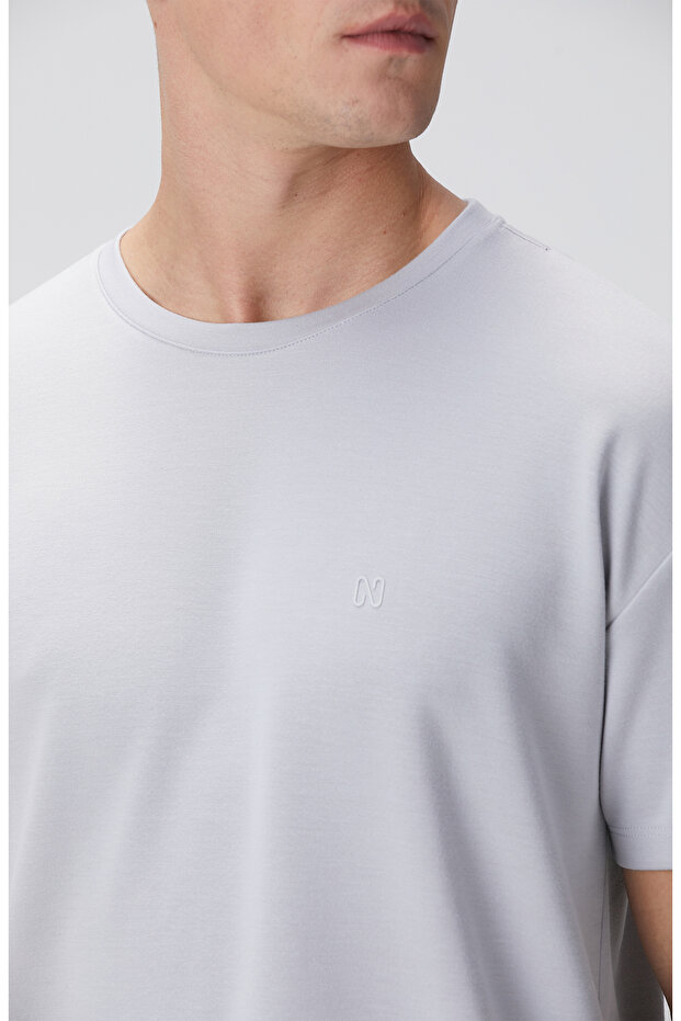 Açık Gri T-shirt - 6