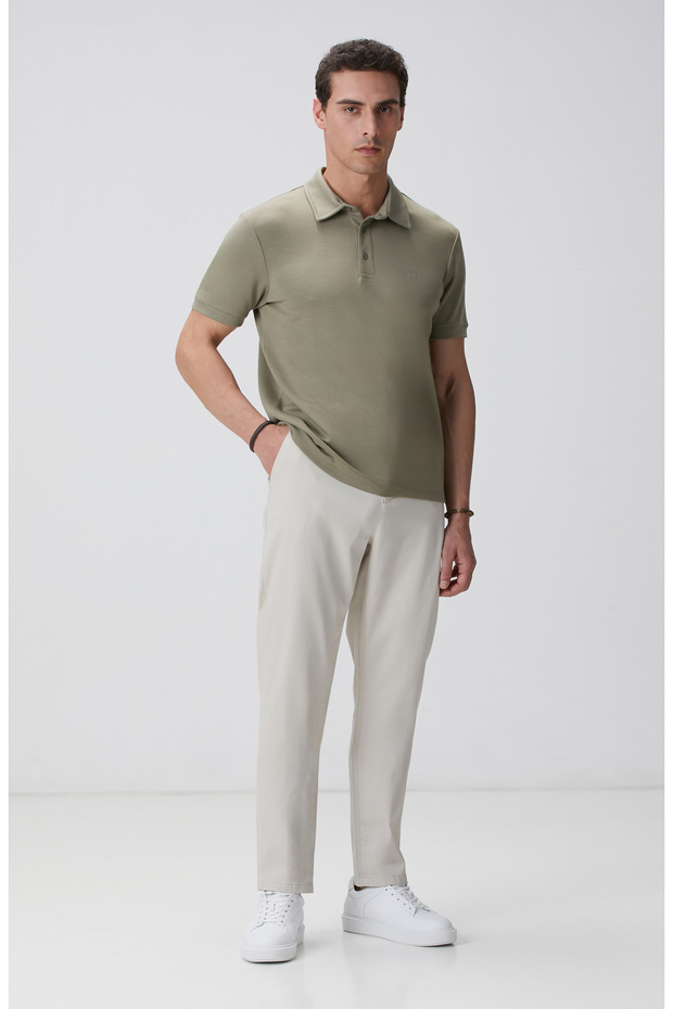 Haki Basic Modal T-shirt - 3