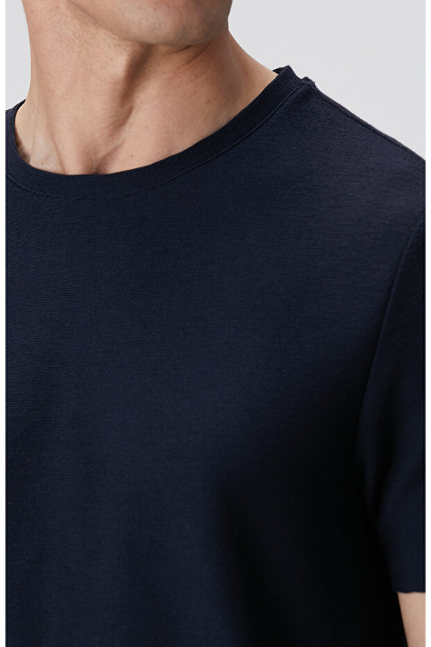 Lacivert T-shirt - 6