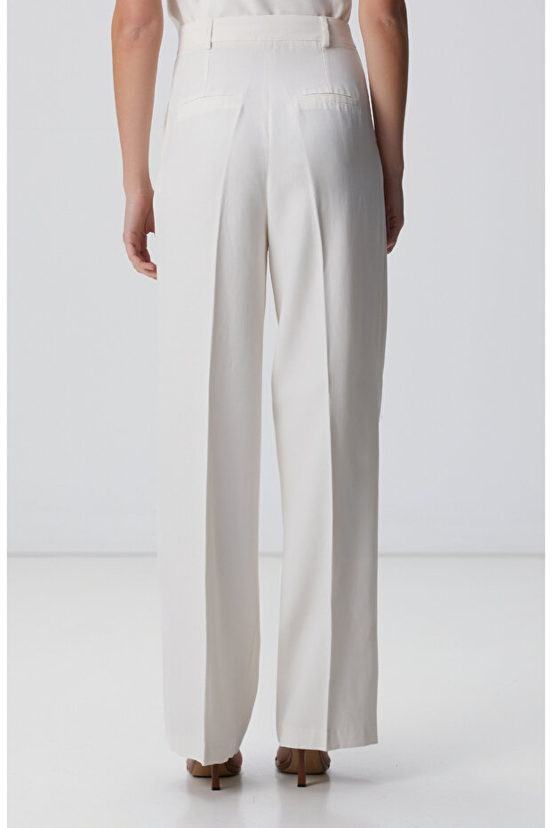 Kırık Beyaz Pantolon - 4