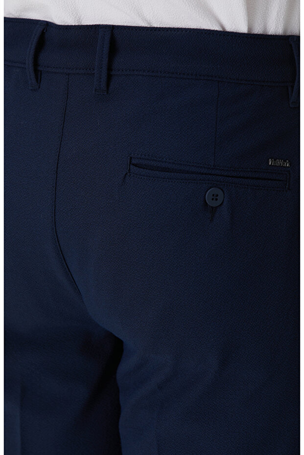 Lacivert Pantolon - 5