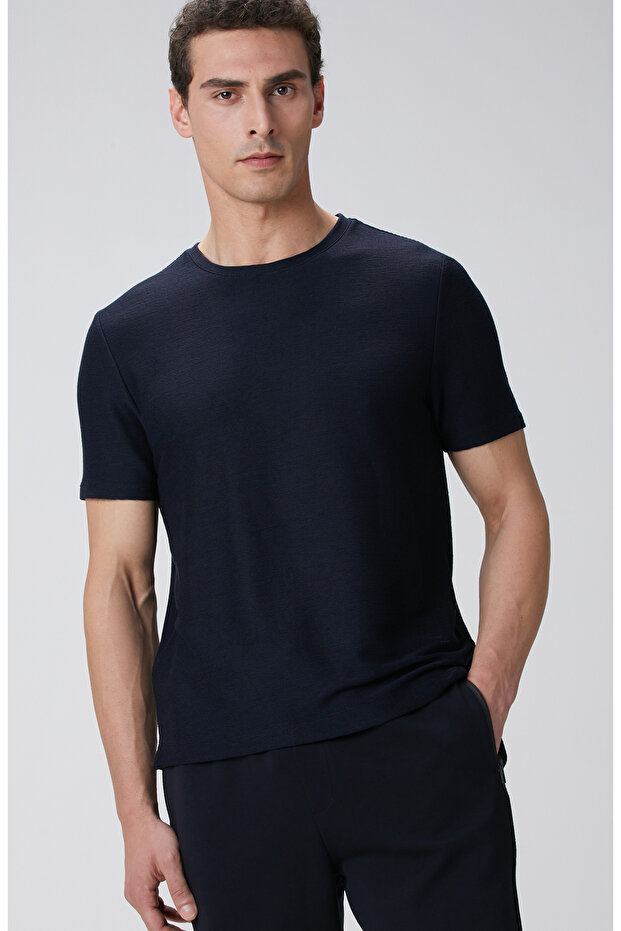 Lacivert T-shirt - 2