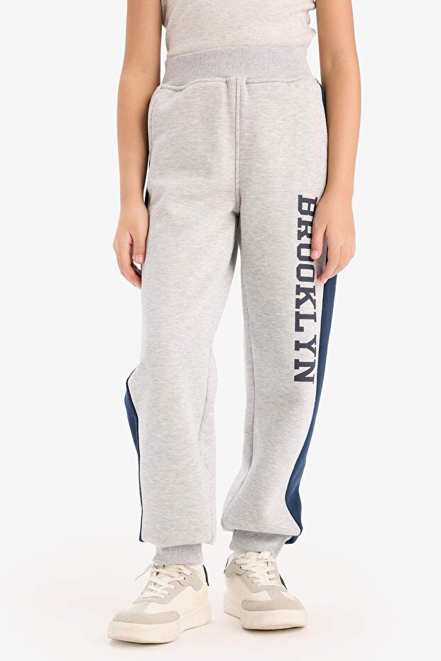 Kız Çocuk Baskılı Jogger Eşofman Altı D7010A824WN - 4