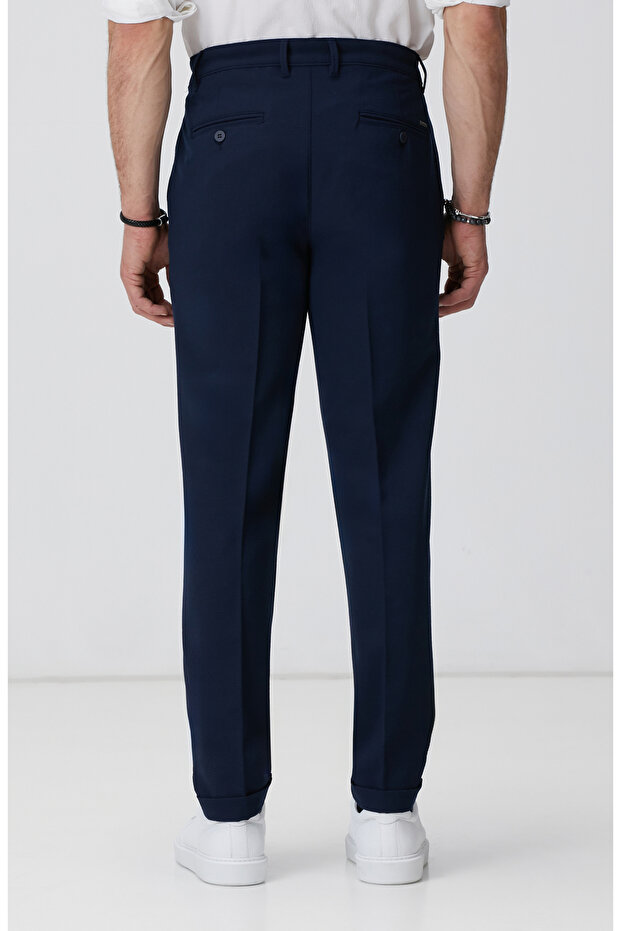 Lacivert Pantolon - 3