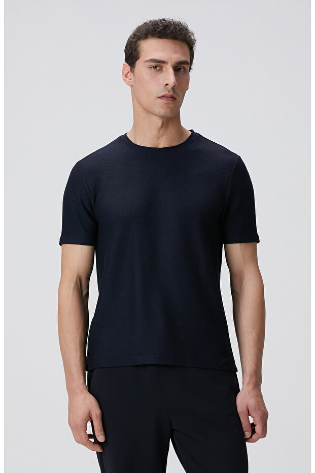 Lacivert T-shirt - 1