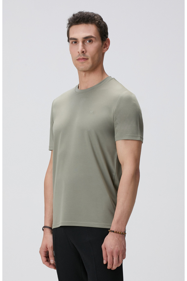 Haki Basic T-shirt - 4