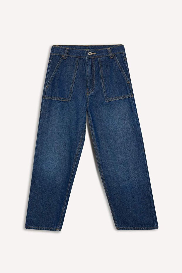 Wide Fit Normal Waist Wide Fit Wide Leg Jean Trousers Boys C4539A824Au
