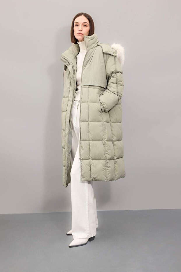 Regular Fit Kapüşonlu Parka C9773AX24WN - 2