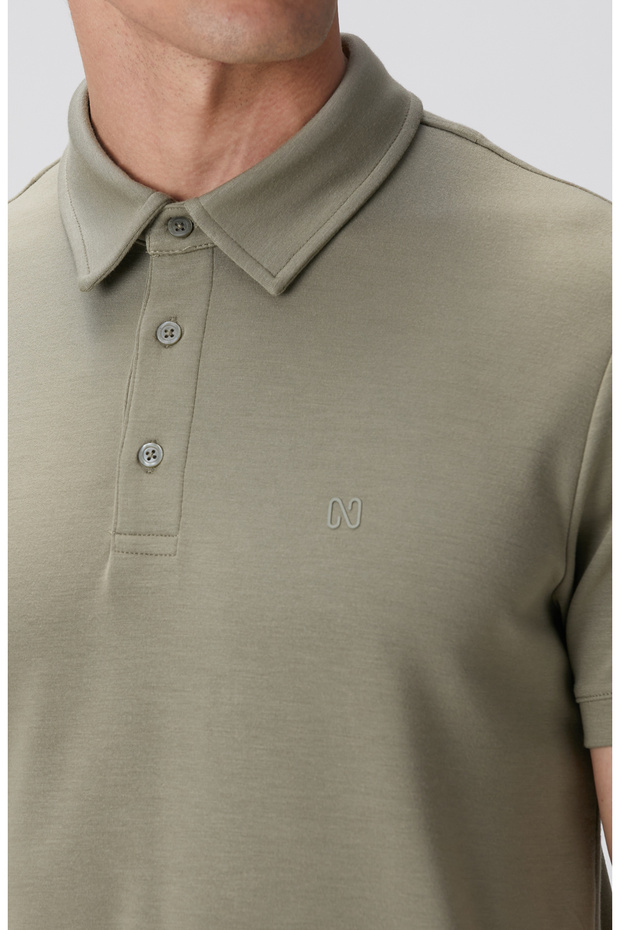 Haki Basic Modal T-shirt - 6