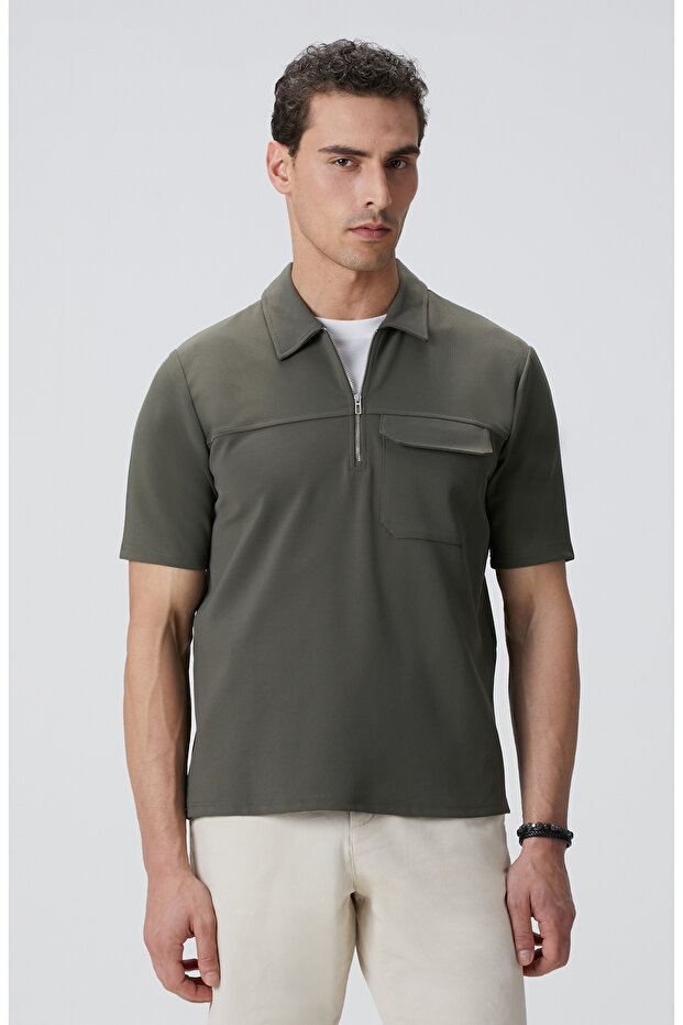 N-Tech Haki Sweatshirt - 1