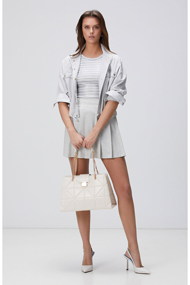 Gri Çizgili Atlet - 3