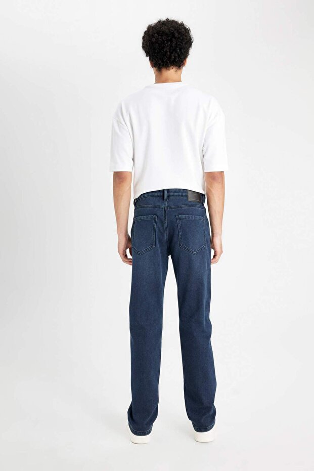 Sergio Regular Fit Normal Kalıp Normal Bel Boru Paça Jean Pantolon Y0369AZ24WN - 7