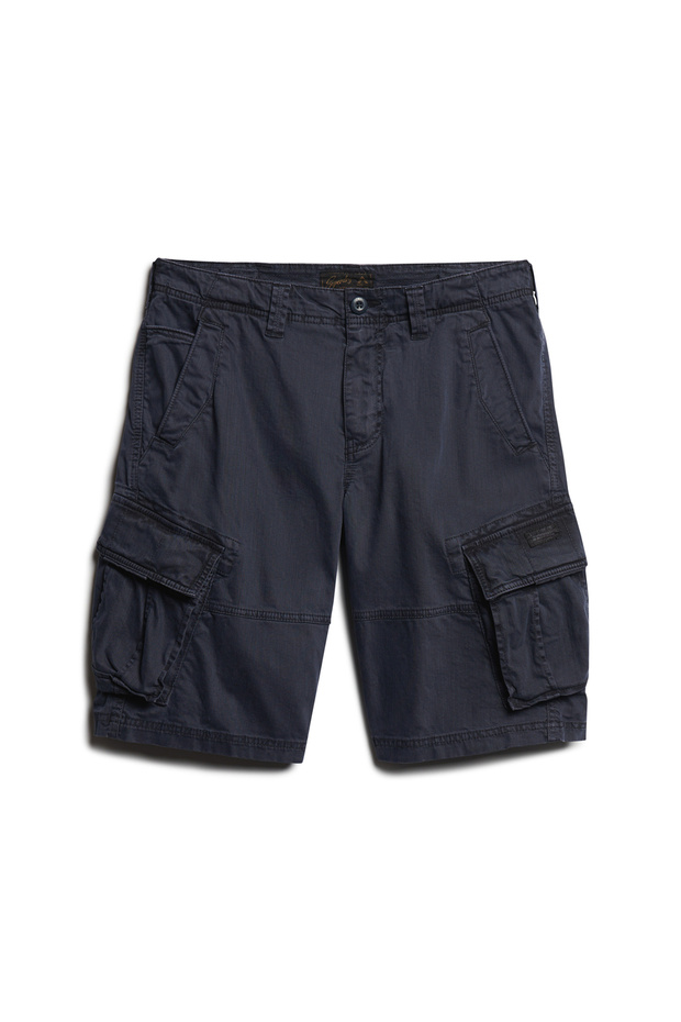 Lacivert Erkek Rahat Kalıp Şort M7110433A98T_CORE CARGO SHORT - 6