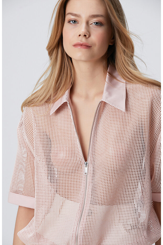 Pembe Desenli Mont - 1