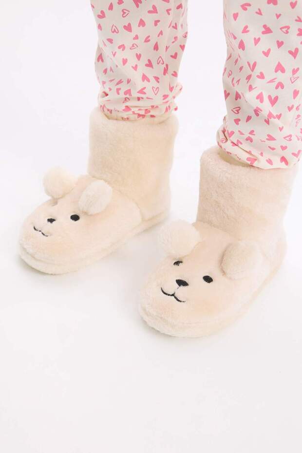 Kız Çocuk Düz Taban Panduf D3444A824WN - 2