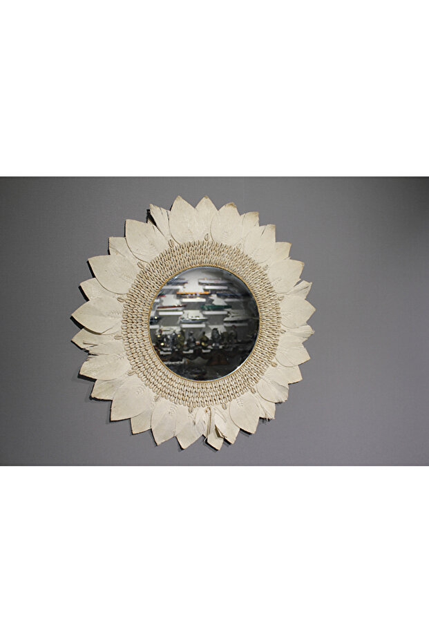 مرآة حائط مكرامية موديل 1 - 1