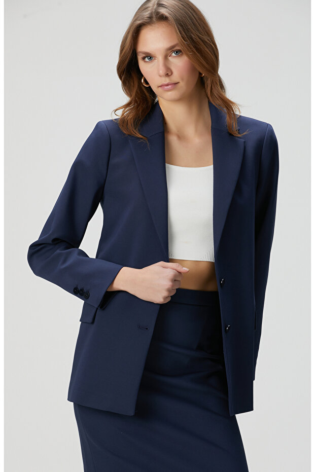 Lacivert Ceket - 5