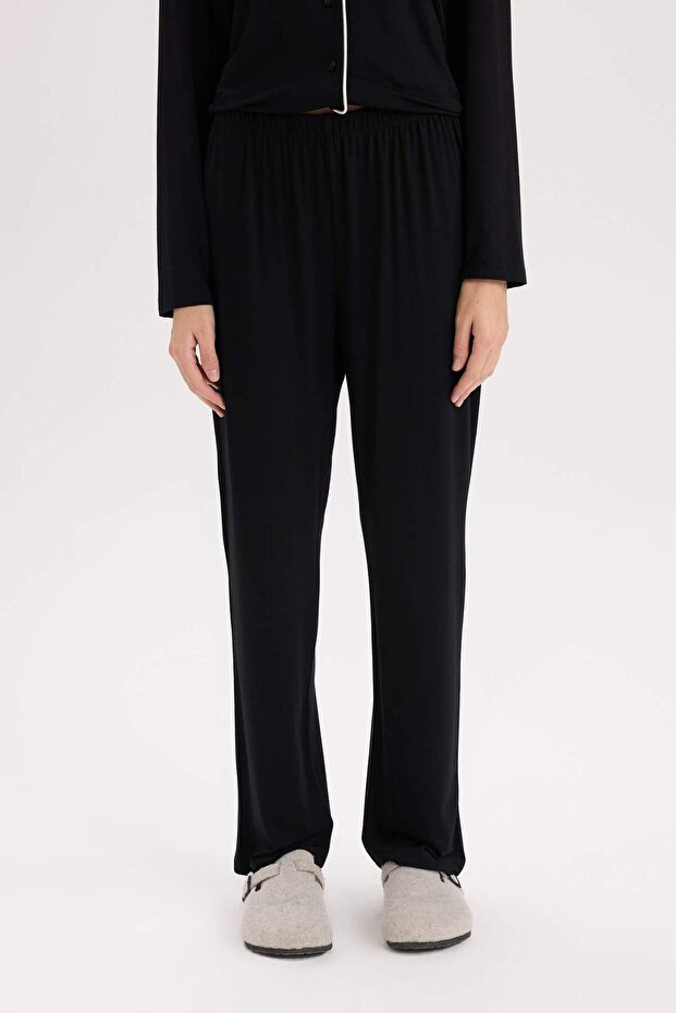 Fall in Love Pijama Takımı Regular Fit Uzun Kollu Üst Uzun Alt E1804AX24WN - 6