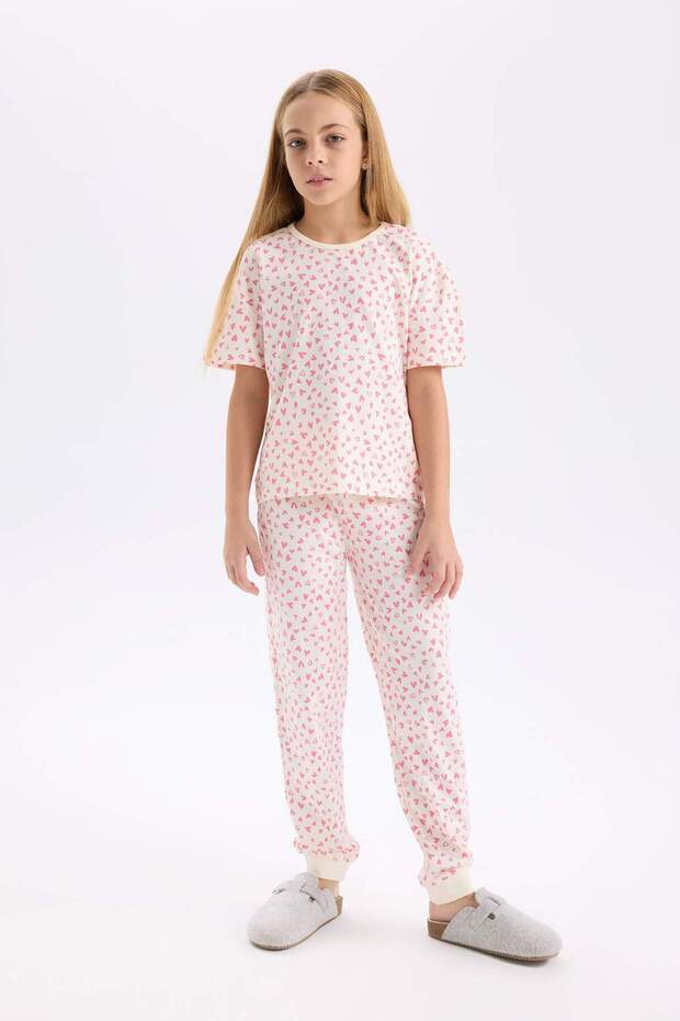 Kız Çocuk Regular Fit 2'li Pijama Takımı D8197a8ns - 2
