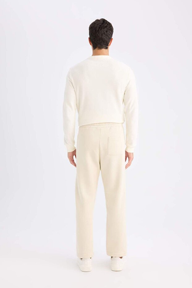 Regular Fit Eşofman Altı Beli Lastikli Basic Düz Cepli Düz Paça D9707AX24AU - 8