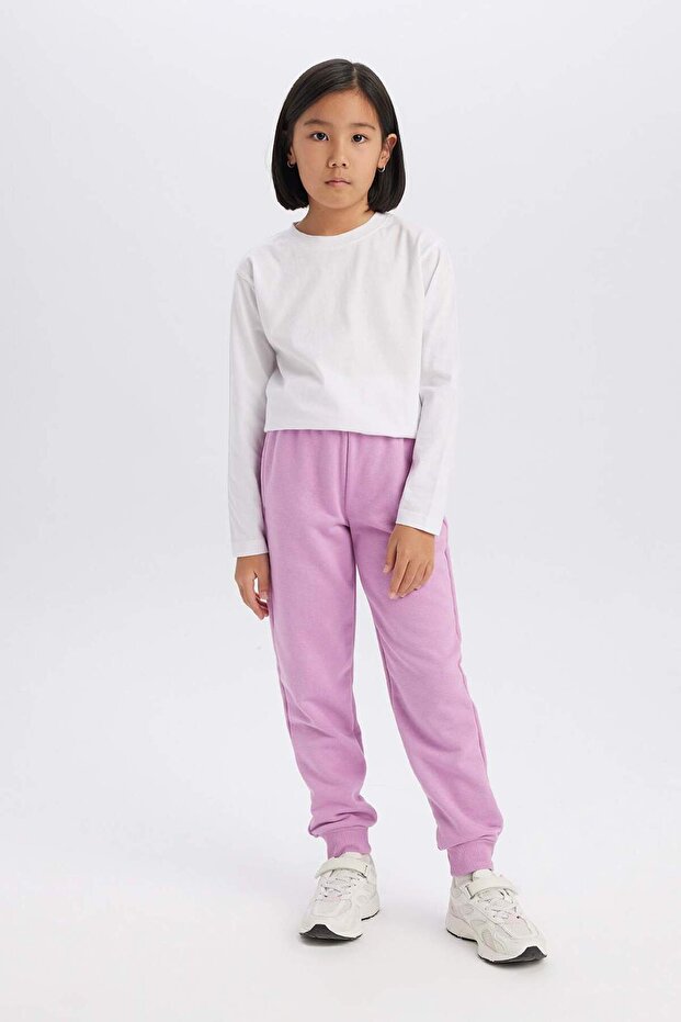 Kız Çocuk Jogger Fit Pantolon D6482a8ns - 2