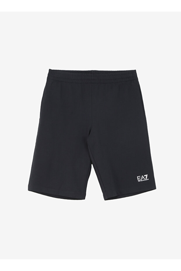 Lacivert Erkek Sweat Şort 8NPS02PJ05Z - 1