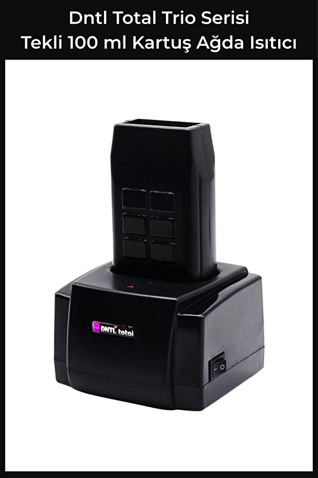 DntlTotal Trio Serisi 100 ml Tekli Kartuş Profesyonel Kuaför/Berber Ağda Makinesi - 1