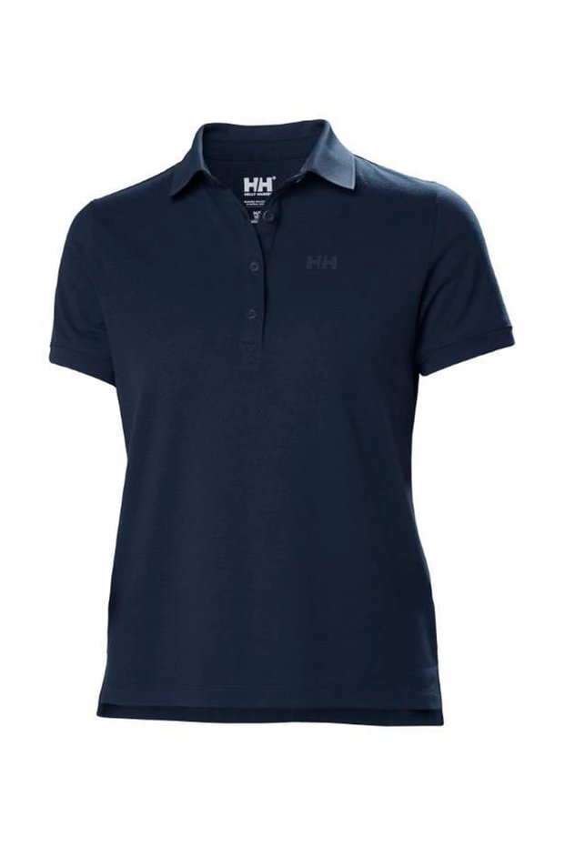 Navy Blue Women's Polo T-Shirt Hha.34352_W Siren Polo