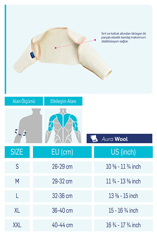 YÜN OMUZLUK (ÇİFT TARAFLI) - 2