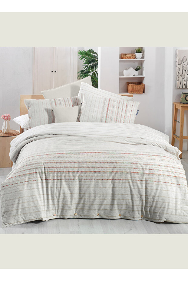 Beige Duvet Cover Set Rabella Fancy Nt Çk 2Y D, .Bej