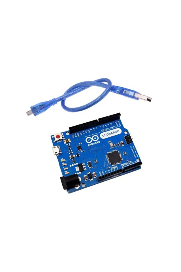 Leonardo R3 + Micro USB Kablo
Arduino Leonardo R3 + Micro USB Cable - 2