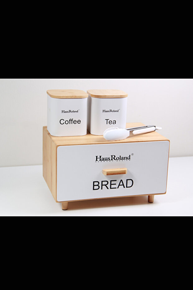 علبة خبز عياشة مع برطمانات تخزين - 8