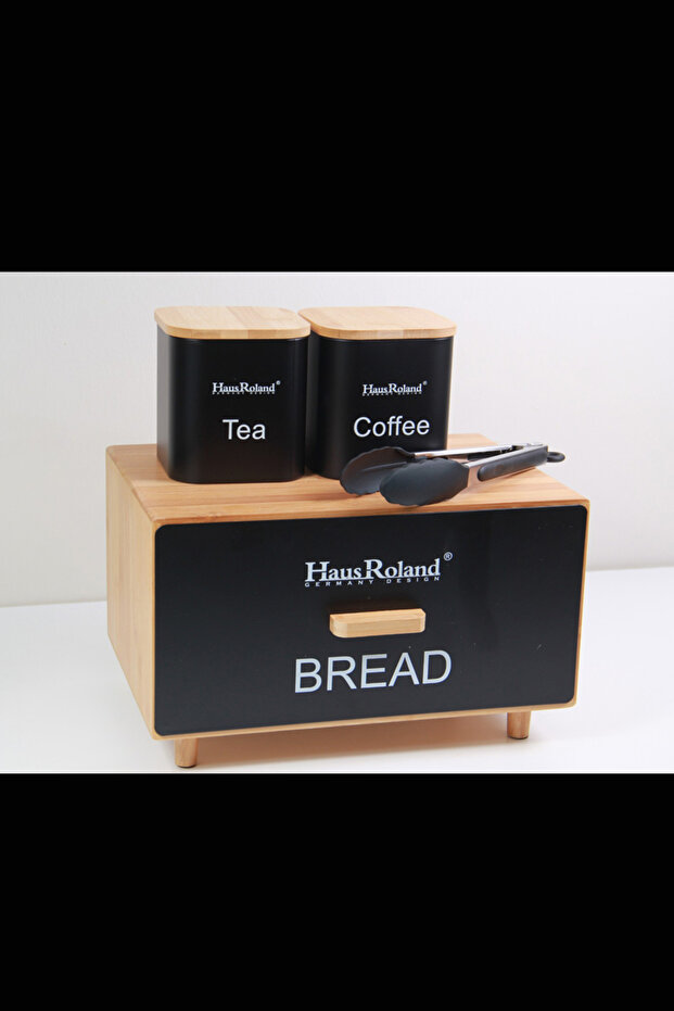 علبة خبز عياشة مع برطمانات تخزين - 6
