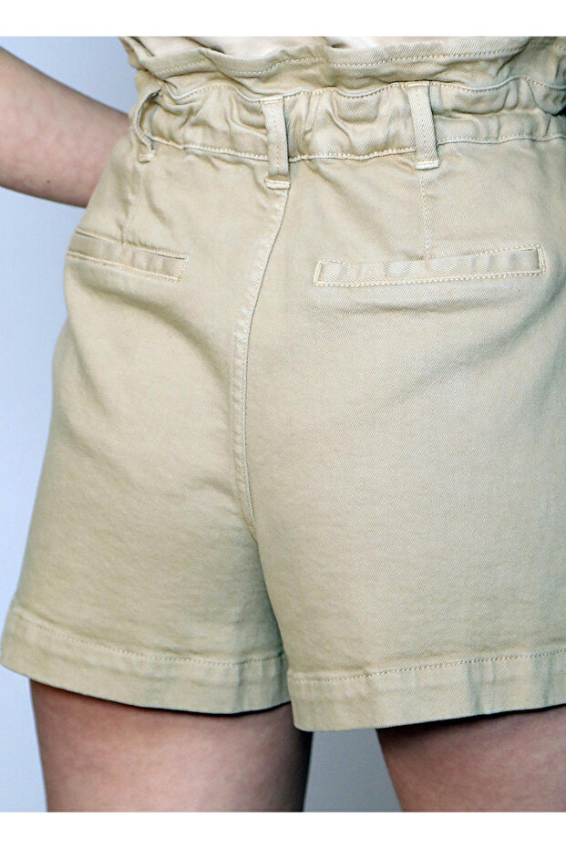 Basic Bej Kadın Şort 242 LCF 221003 LİLYAS BEJ - 4
