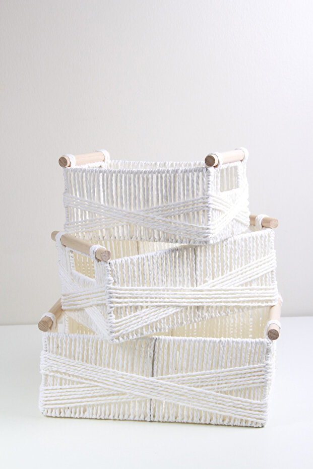 طقم سلات تخزين متعدد الاستخدامات - 6