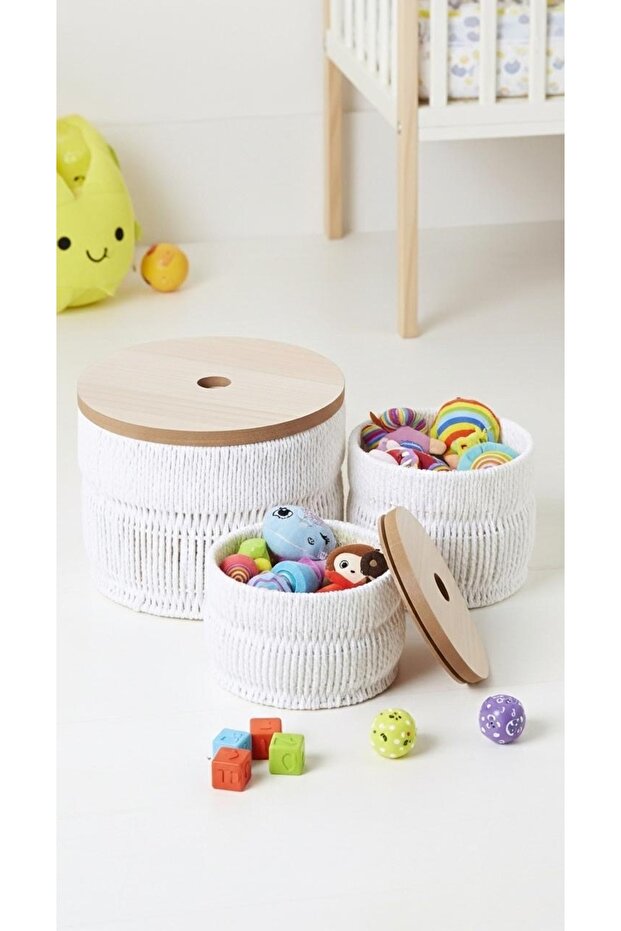 Multi-purpose storage basket set - 2