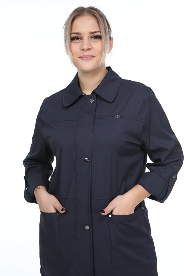 Plus Size Trench Coat