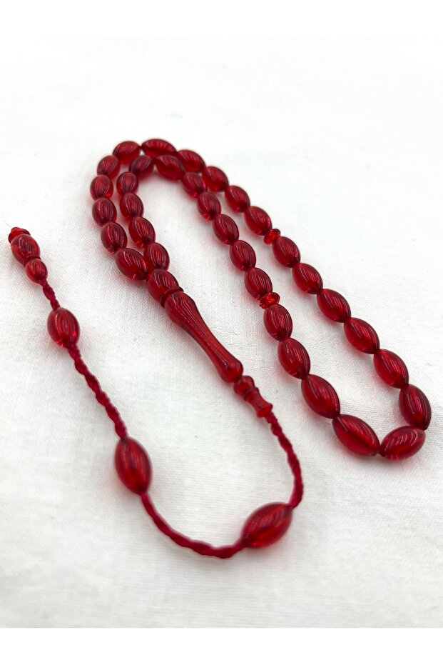 Powder Amber Acrylic Rosary