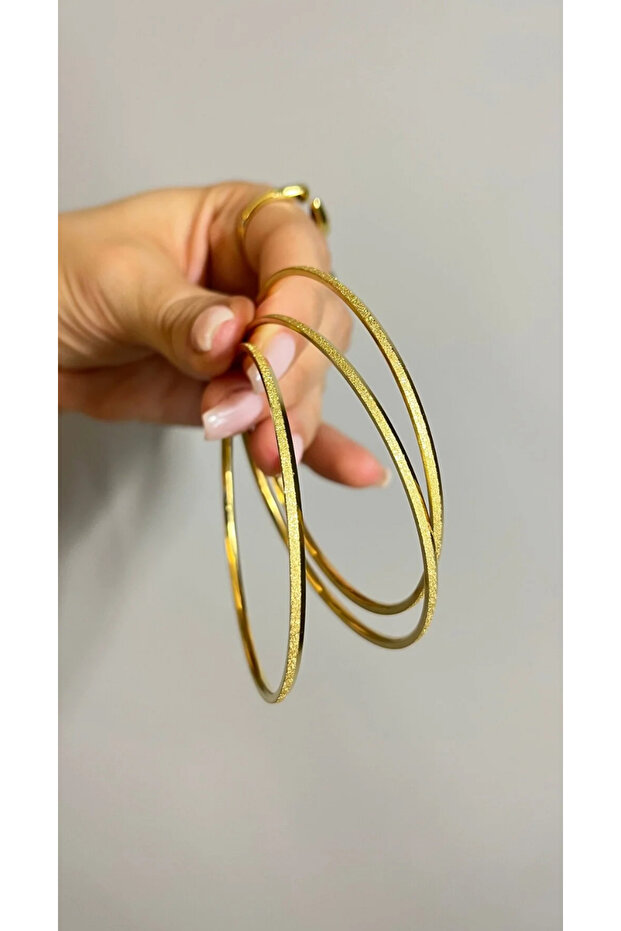 Simli Ajda 3lü paslanmaz çelik 7cm - 3