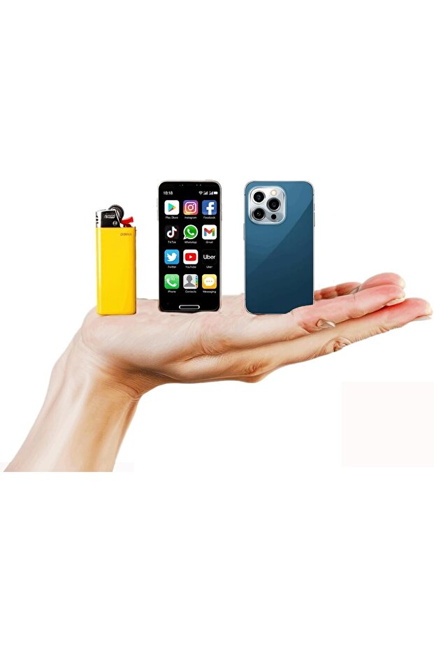 Mini 16 Pro: World's Smallest 4G LTE Android Smartphone | 3" Touchscreen, 2GB RAM, 16GB ROM |